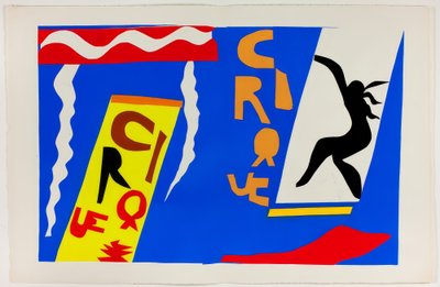 Circus, från Jazz av Henri Matisse
