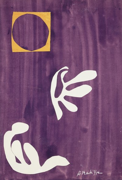 Composition (Tahitian Harmony); Composition (Harmonie Tahitienne) av Henri Matisse