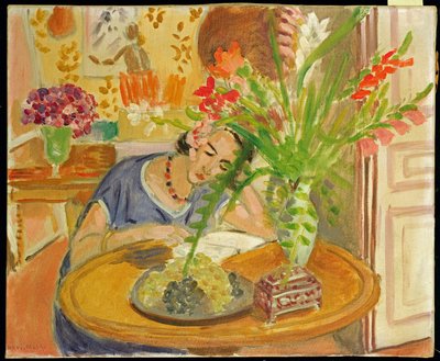 Kvinna i Glaieuls av Henri Matisse