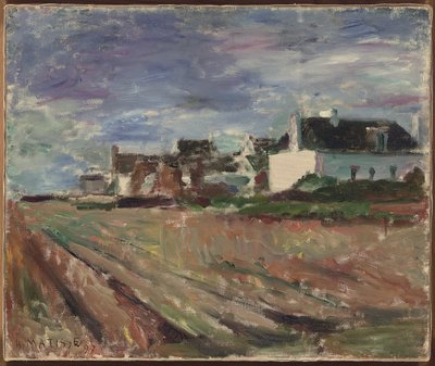 Gårdar i Bretagne, Belle-Île av Henri Matisse