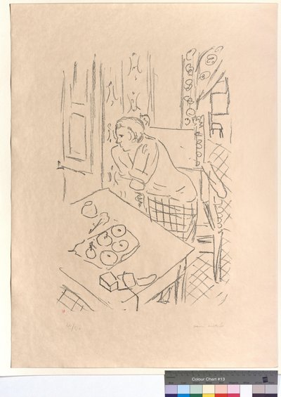 Figur i en interiör av Henri Matisse