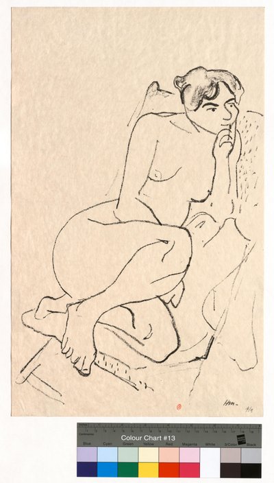 Tankfull figur i en fällstol av Henri Matisse