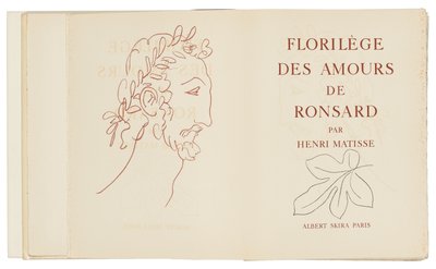 Ett urval av Ronsards Amours av Henri Matisse