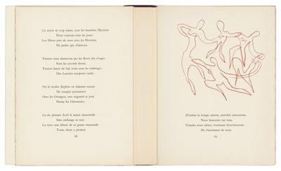 Ett urval av Ronsards Amours av Henri Matisse