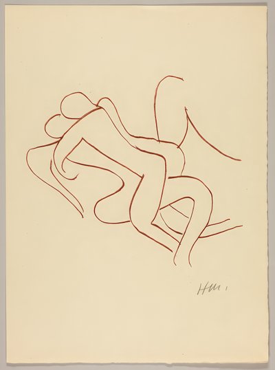 Ett urval av Ronsards Amours av Henri Matisse