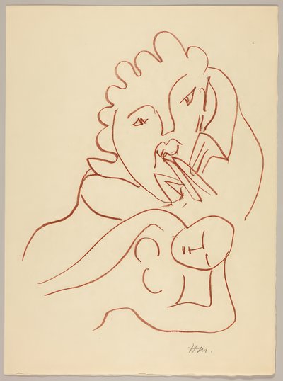 Ett urval av Ronsards Amours av Henri Matisse