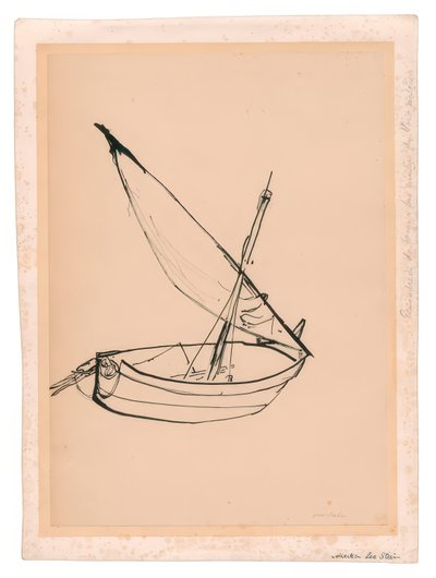 Fiskebåt på grund av Henri Matisse