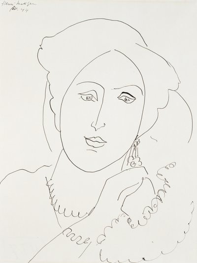 Huvud av Henri Matisse