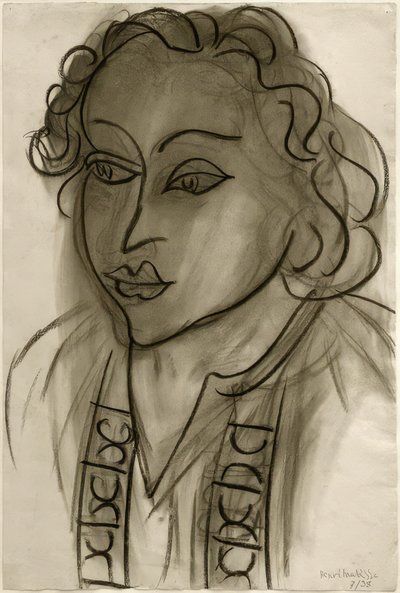 Huvud av en kvinna av Henri Matisse