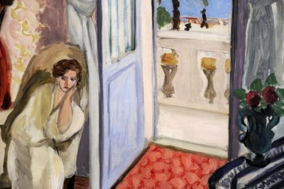 Interiör i Nice (rum på Hôtel Méditerranée) av Henri Matisse