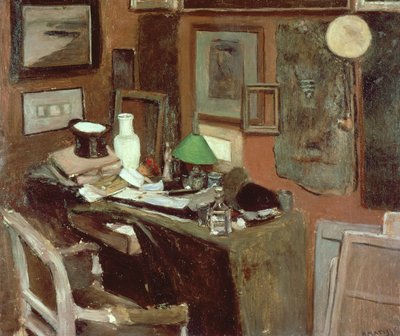 Interiör med hög hatt av Henri Matisse