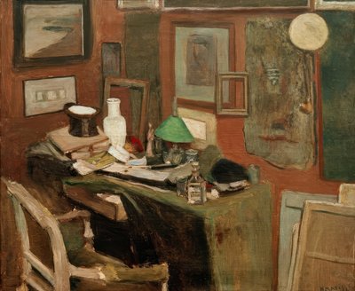 Interiör med hög hatt av Henri Matisse