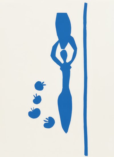 Sammanställning av åtta färglitografier av Henri Matisse