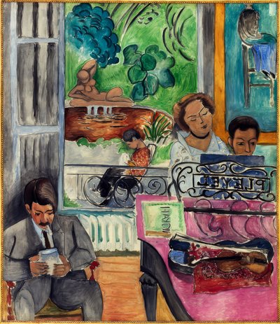 Musiklektionen av Henri Matisse