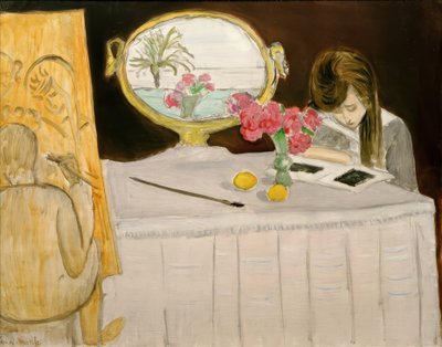 Målningssessionen av Henri Matisse