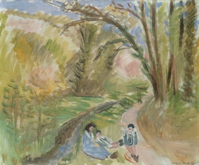 Landskap, södra Frankrike (målning) av Henri Matisse