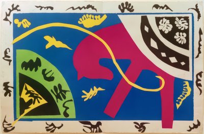Hästen, ryttaren och clownen av Henri Matisse