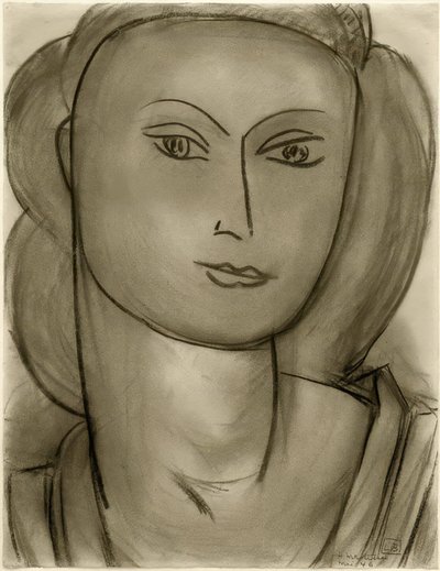 Mrs L.B. (Lucienne Bernard) av Henri Matisse