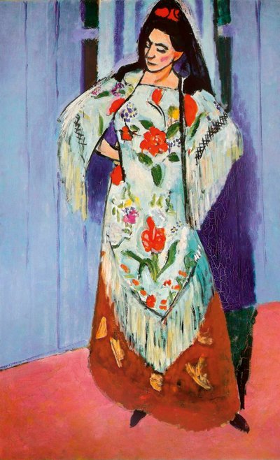 Madame Matisse med manilasjal av Henri Matisse