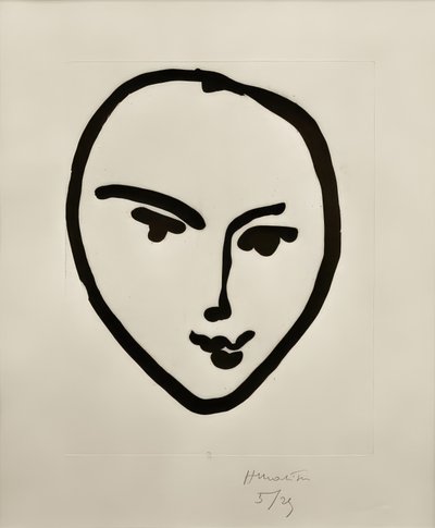 Nadia. Leende mask av Henri Matisse