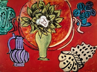 Stilleben med magnolia av Henri Matisse
