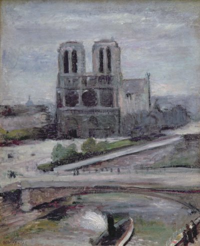 Notre Dame (olja på duk) av Henri Matisse
