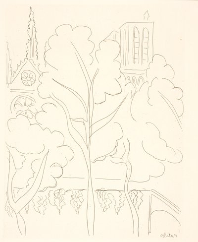 Notre-Dame, Paris av Henri Matisse