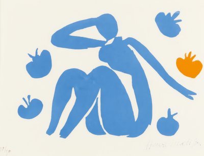 Naken med apelsiner av Henri Matisse