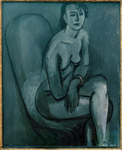 Grå nude med armband av Henri Matisse