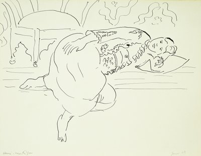 Odalisque av Henri Matisse