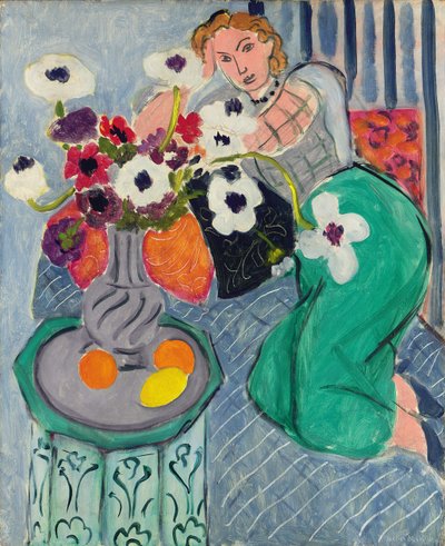 Odalisque, Blue Harmony av Henri Matisse