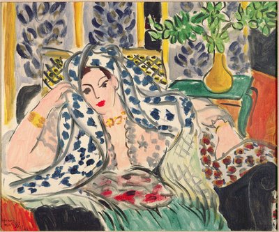 Odalisken vid Fautenuil av Henri Matisse