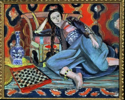 Odalisque med turkisk stol av Henri Matisse