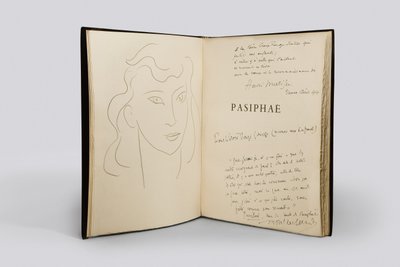 Pasiphaé. Chant de Minos (les Crétois)" av Henry Millon Montherlant av Henri Matisse