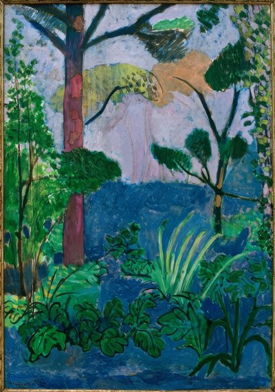 Marockanskt landskap (Acanthus) av Henri Matisse