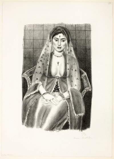 Persisk kvinna av Henri Matisse