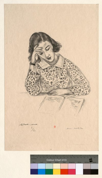 Liten läsare av Henri Matisse