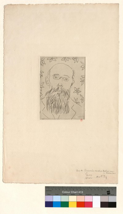 Porträtt av Bourgeat, liknande Vassaux av Henri Matisse