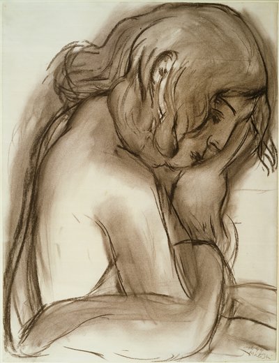 Porträtt av Jacqueline Duheme av Henri Matisse