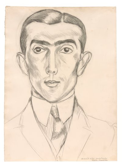 Porträtt av Léonide Massine av Henri Matisse