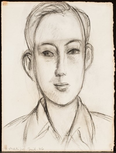 Porträtt av Paul av Henri Matisse