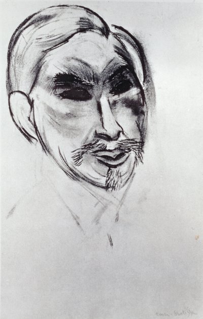 Porträtt av Sergei Shchukin (1854-1936) av Henri Matisse