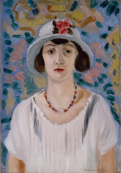 Porträtt av en kvinna av Henri Matisse