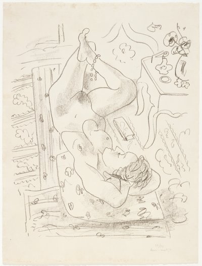 Liggande naken av Henri Matisse