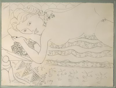 Liggande naken av Henri Matisse