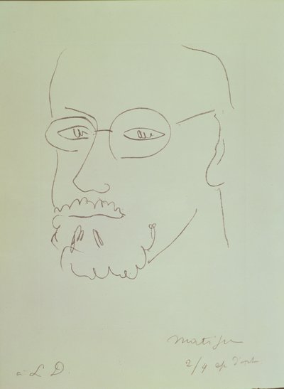 Självporträtt av Henri Matisse