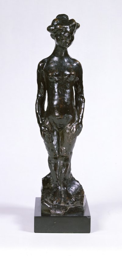 Stående naken (Naken flicka) 1906 (brons) (se även 221064) av Henri Matisse