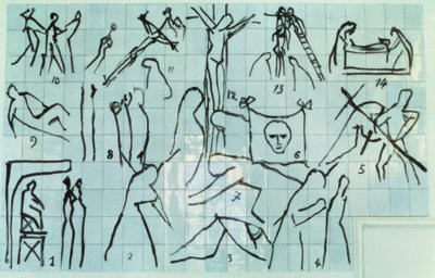 Stationer för Kristi väg till korset av Henri Matisse