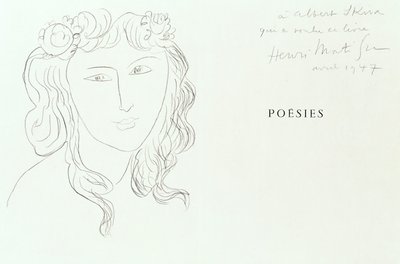 Stephane Mallarme, Poesi av Henri Matisse
