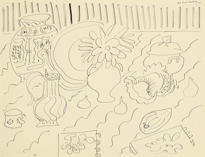 Still Life (Tema G, Variation 2) av Henri Matisse